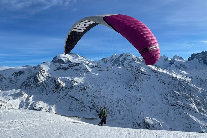 20 to 25 Minute Tandem Paragliding in Zermatt and Matterhorn View - Your 2-hour round trip starts at FlyZermatt Paragliding