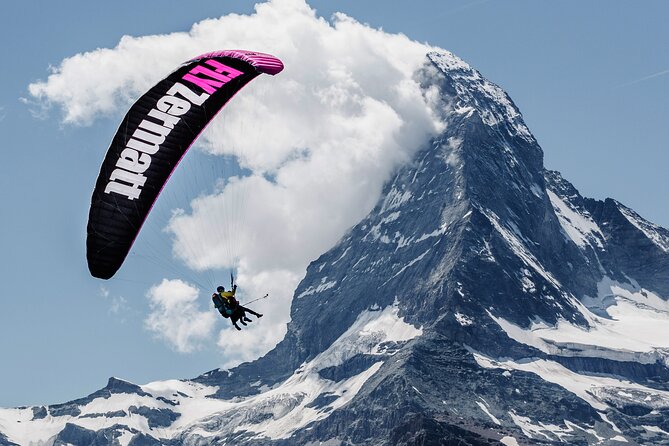 20 to 25 Minute Tandem Paragliding in Zermatt and Matterhorn View - Rothorn takeoff is the usual start point, and transport matters