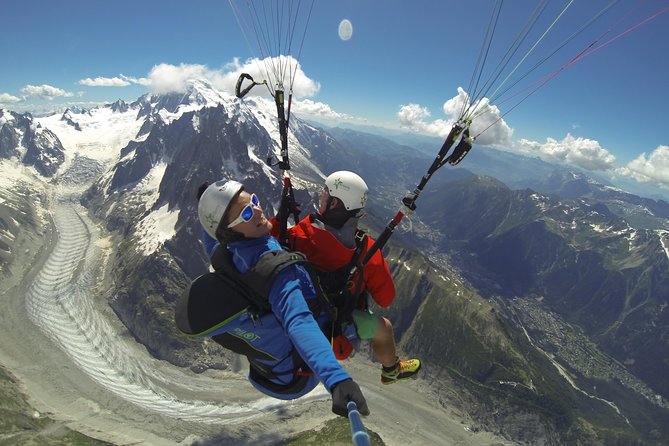 Acrobatic Paragliding Tandem Flight over Chamonix - Cable Car Lift To The Takeoff Zone: The Part That Shapes Your Views