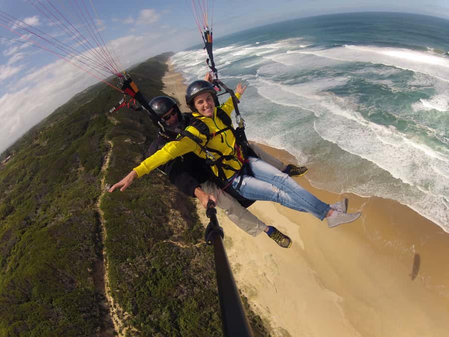Adventure Tandem Paragliding Flight - Why the Garden Route From the Sky Hits Different