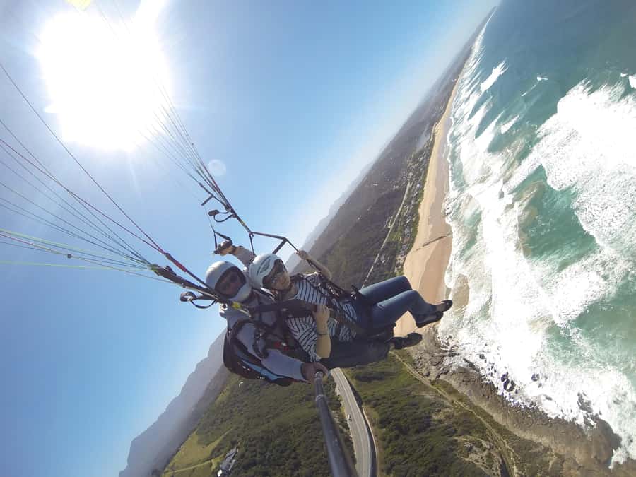 Adventure Tandem Paragliding Flight - Adventure Flight Controls: When You Might Get to Touch the Toggles