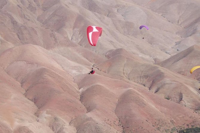 Agafay Desert Paragliding DUO Experience from Marrakech - From Marrakech Pickup to the Scenic Launch Area