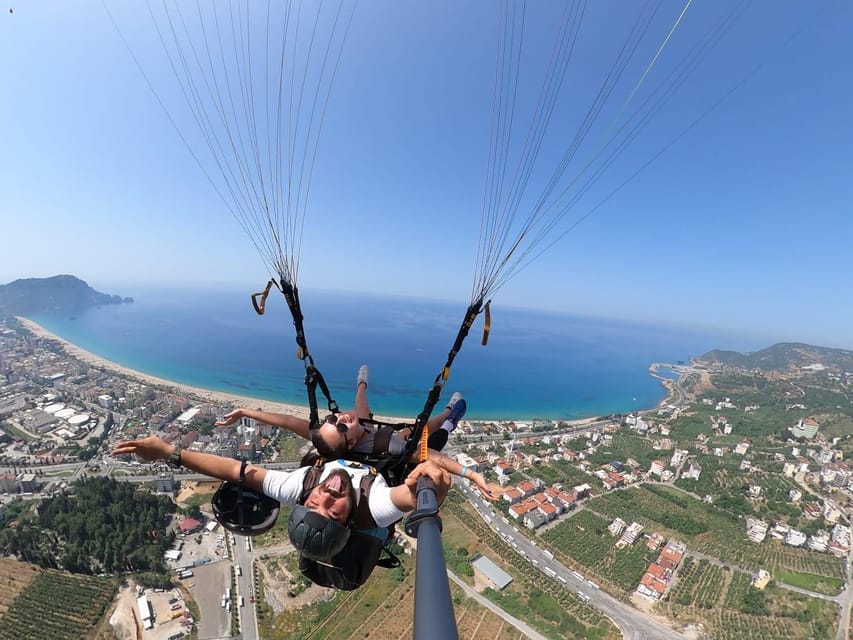 Alanya: Tandem Paragliding Flight to Cleopatra Beach - Photos and videos: the souvenir plan (and the no-phone rule)