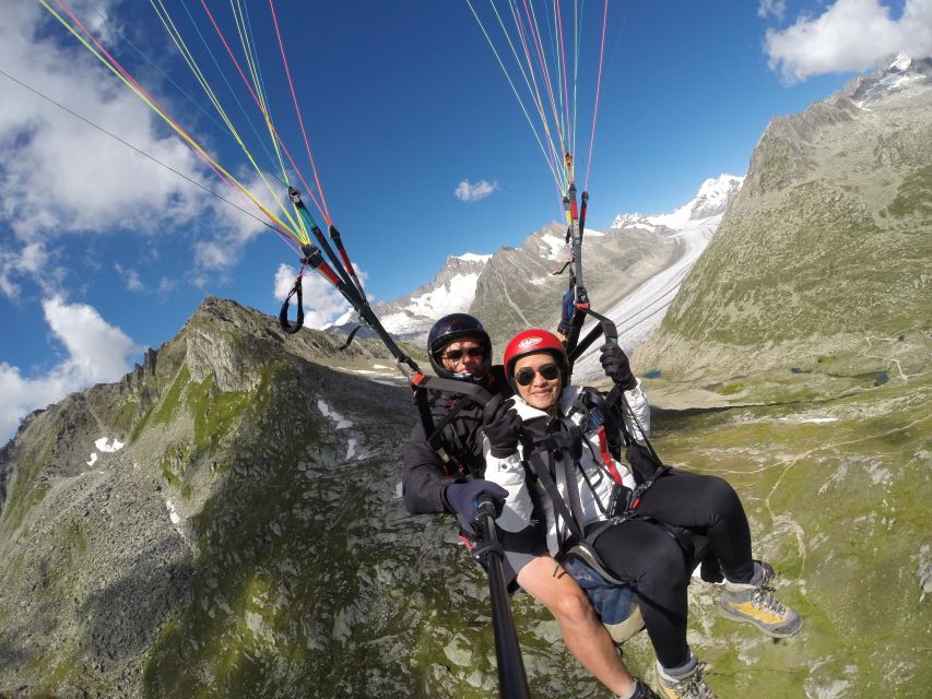 Aletsch Arena: Paragliding Tandem Flight Basic - Landing, Photos, and What Happens Next