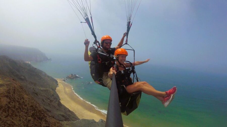 Algarve Coast: Paragliding Experience - Video Options (GoPro and Insta360): Pay for Memories or Skip It