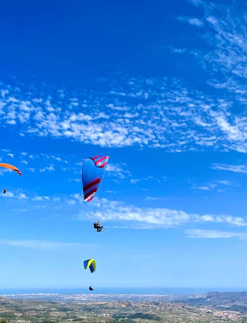 Alicante: Santa Pola, Benidorm Tandem Paragliding Experience - Duration and Timing: Plan a Half Day With Breathing Room