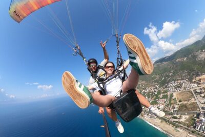 Antalya And Side Paragliding: Your Destination is the Sky - The 6-Hour Flow and the Kleopatra PlajI Stop