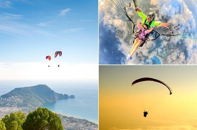 Antalya / Belek : Tandem Paragliding By Local Expert Pilots - The landing at Cleopatra’s Beach: Finish with a swim instead of a scramble