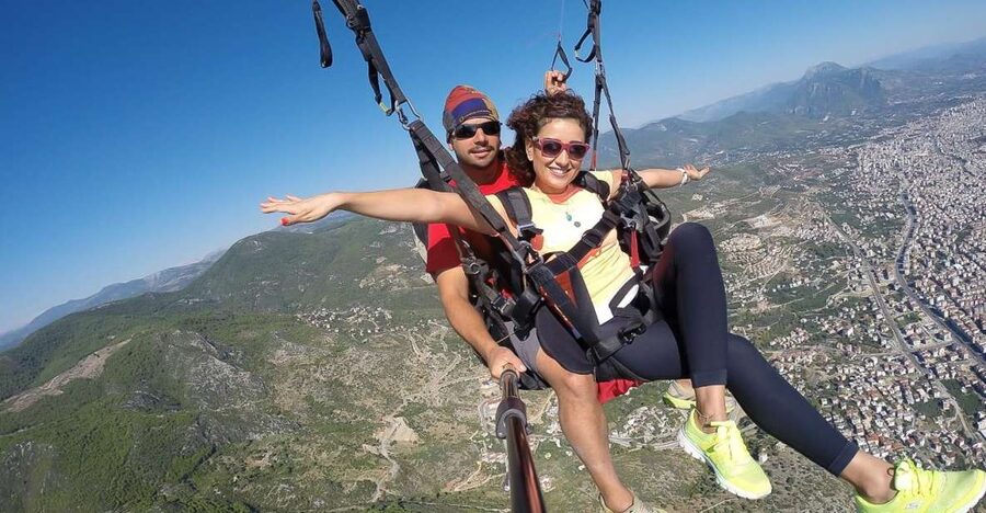 Antalya: Tandem Paragliding Experience with Transfer - Tandem Paragliding Over Alanya: Cleopatra’s Beach and Alanya Castle