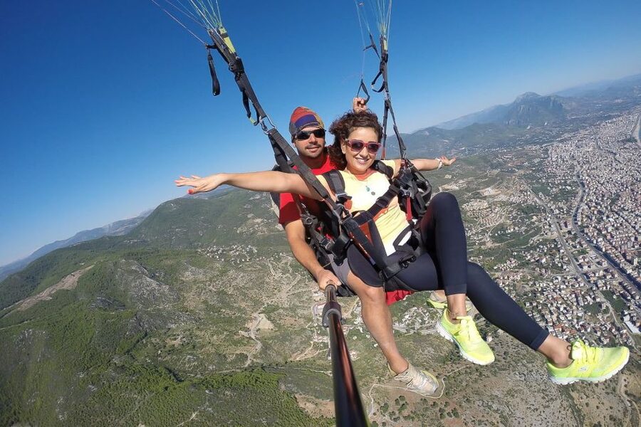 Antalya: Tandem Paragliding Experience with Transfer - Pickup From Side: How the Logistics Play Out