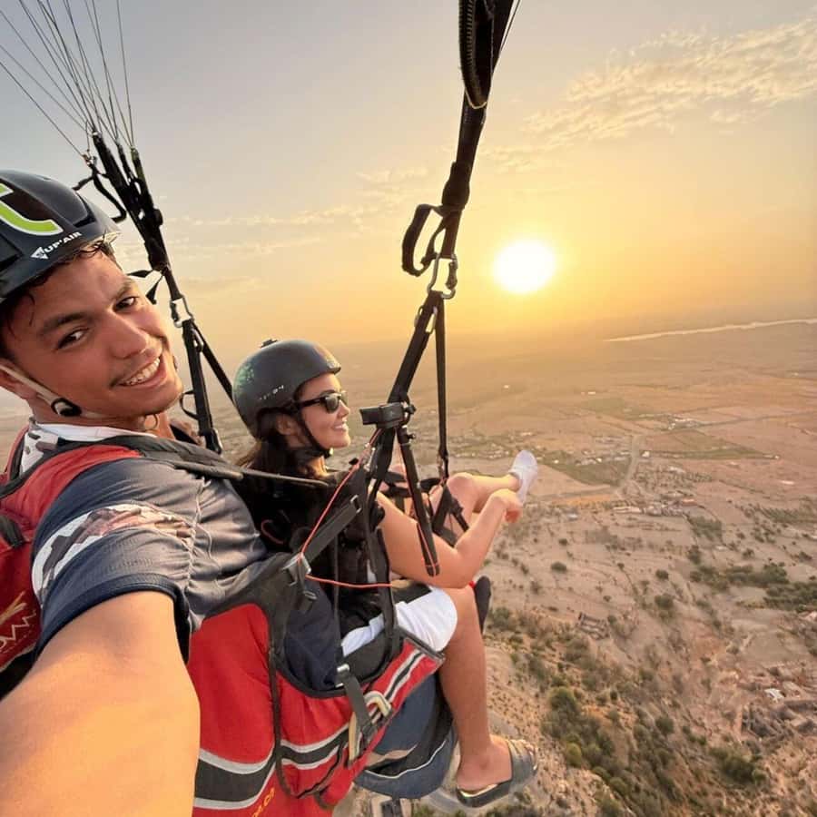 Atlas Paragliding & Agafay Desert Adventure from Marrakech - What you’ll see above the valleys and Lake Takerkouste