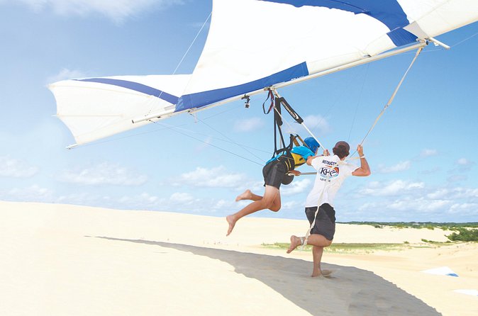 Beginner Hang Gliding Lesson - The Walk Over Loose Sand: The Part Nobody Should Ignore