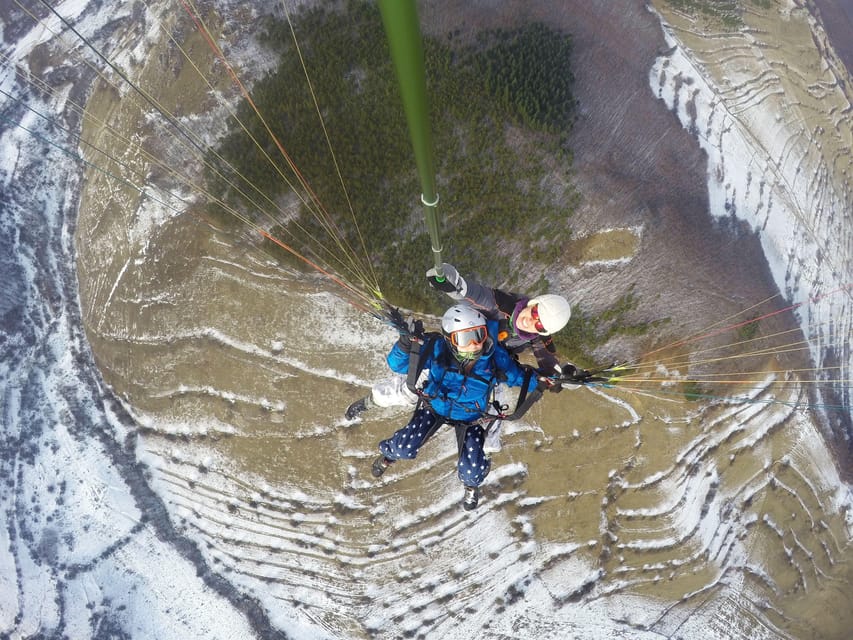 Brasov (:) Tandem Paragliding Experience - Landing Back by the Chairlift Station and What Happens After