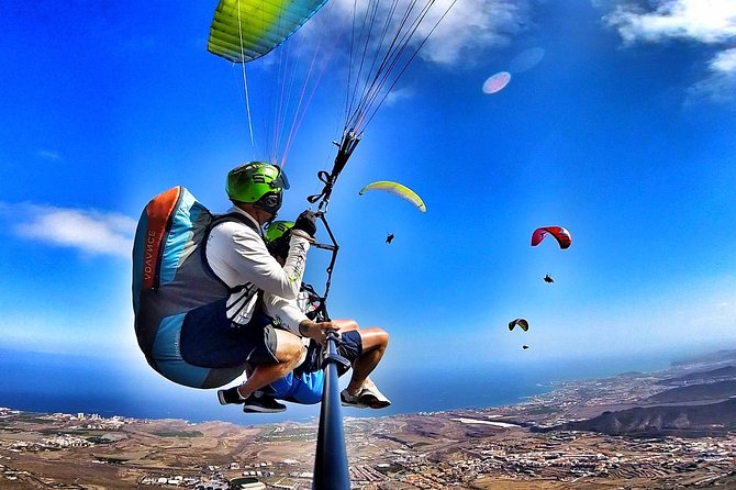 BRONZE tandem paragliding flight in South Tenerife, free pick up - Landing on La Caleta Beach: Why the Finish Feels So Good