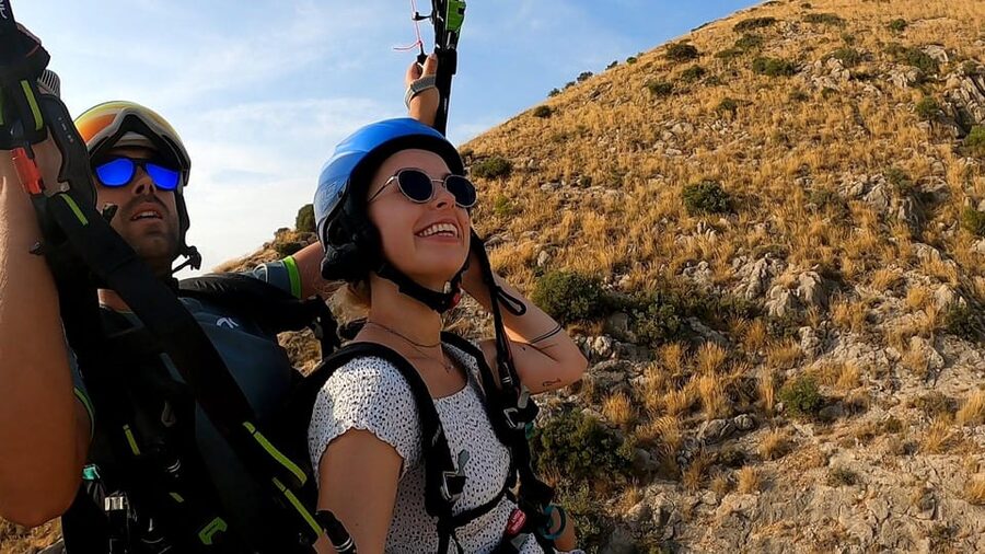 Caminito Del Rey Environment: Tandem paragliding flights - Video and keepsakes: recording and edited flight memories