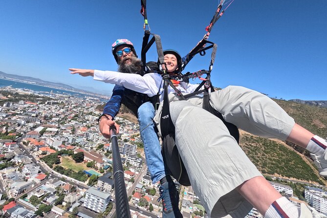 Cape Town Tandem Paragliding Square 1 Paragliding - In-flight photos and videos: how to decide on the extras
