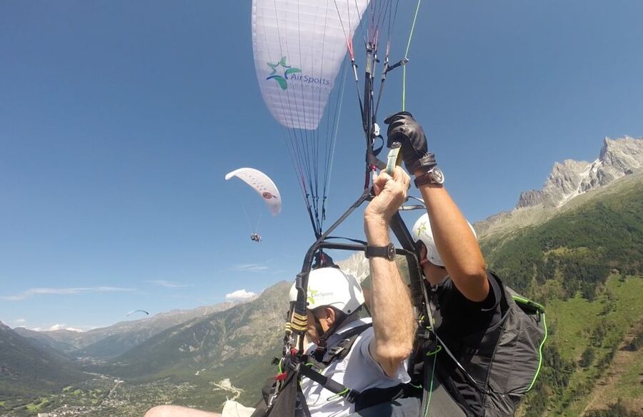 Chamonix and Paragliding Tour - Chamonix Mont Blanc town walk: Olympic roots and real shopping time