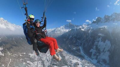 Chamonix: Tandem Paragliding Flight with Video - Riding the Gondolas and Finding the Platform Meeting Point