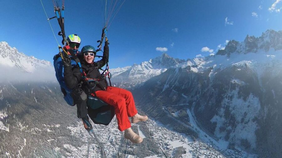 Chamonix: Tandem Paragliding Flight with Video - Riding the Gondolas and Finding the Platform Meeting Point