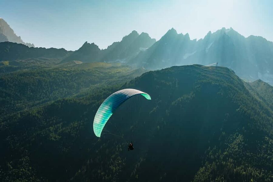 Chamonix: Tandem Paragliding Flight - The jump from Le Brévent: takeoff you can trust, views you can’t