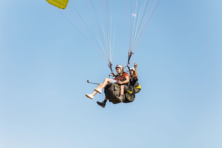 Chania: Tandem Paragliding Flight in Crete - Meeting at Go Kart Chania, then straight into adventure mode