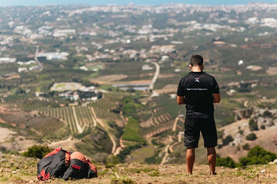 Chania: Tandem Paragliding Flight in Crete - What about photos and video: GoPro add-on is the move