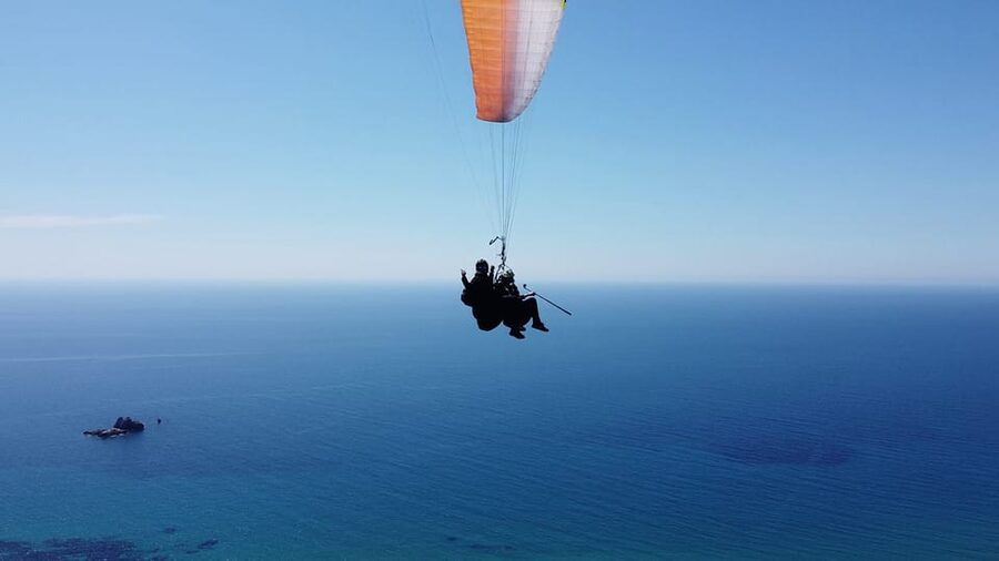 Corfu: Paragliding Tandem Flight Above Pelekas Town - The Take-Home Video: GoPro Hero13 Option and SD Card Footage