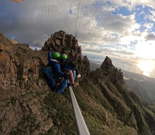 Costa Adaje: Paragliding from 1100m - Incredible landscape! - Getting there: hotel pickup and the quiet build-up at Ifonche y Benítez