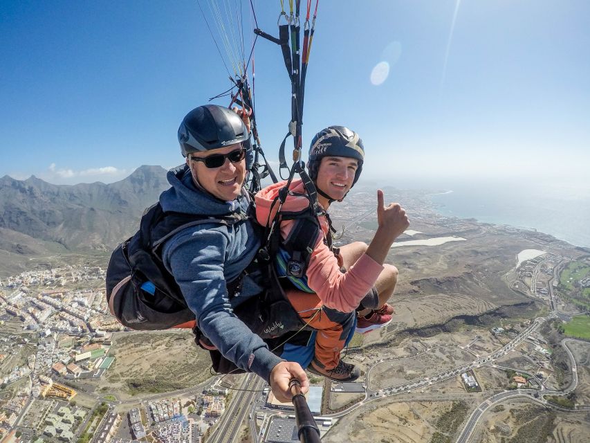 Costa Adeje: Tandem Paragliding Flight - From harness to takeoff: what 700 meters really means for your nerves