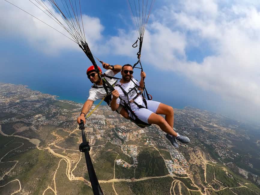 CYPRUS: Tandem Paragliding Experience - The safety system that keeps tandem flying relaxing