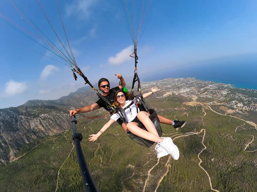 CYPRUS: Tandem Paragliding Experience - Timing reality check: you’re choosing a short aerial moment