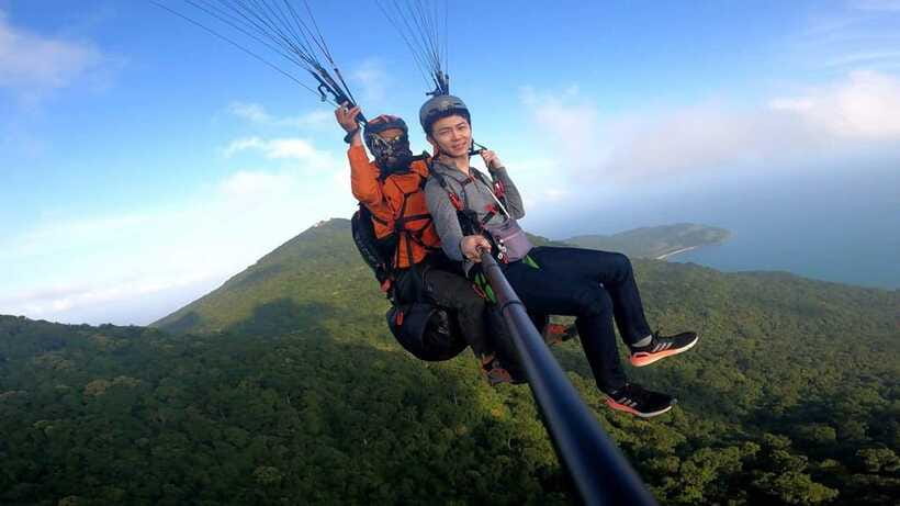 Da Nang: Paragliding with Views of Lady Buddha Statue 2025 - GoPro Footage: Your Best Souvenir Won’t Sit in a Drawer
