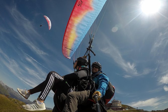 DAVOS: Paragliding For 2 Passengers - Together In The Air! (Video&Photos Incl.) - Logistics that can trip you up: cable car and getting to the start