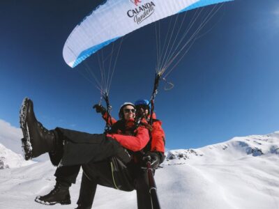Davos: Tandem Paragliding Flight - Cable Car Up: Your In-Real-Time Paragliding Classroom