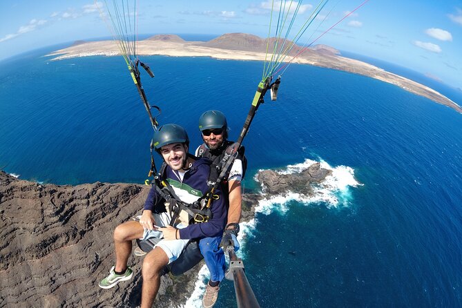 DISCOVERY FLIGHT tandem paragliding Lanzarote with pro pilot - Photos and Video: Included, Which Makes a Big Difference