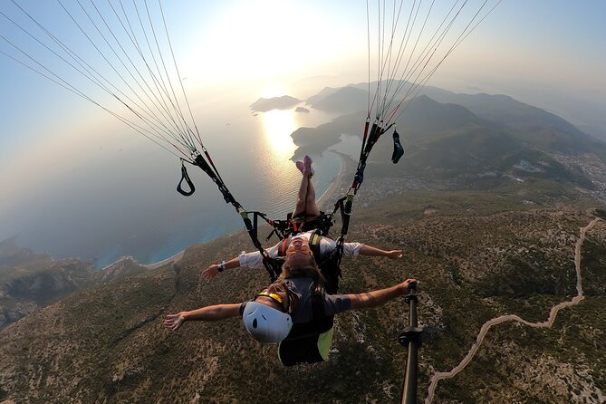 Fethiye Ölüdeniz Tandem Paragliding (Babadag Mountain) - From Harness to First Steps: What the Tandem Takeoff Feels Like