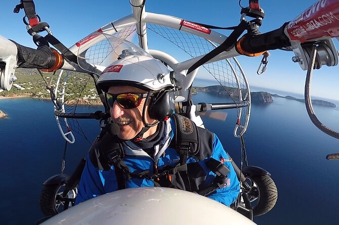 Flights by motor paragliding around Ibiza Island - What You’ll See: Beaches, Clear Water, and Those Ibiza-Wide Views