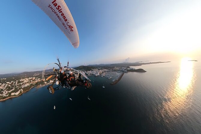 Flights by motor paragliding around Ibiza Island - Meeting in Santa Eulària des Riu: How the Session Runs
