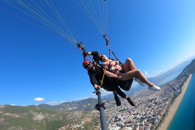 From Antalya Alanya Tandem Paragliding With Beach Visit - Landing At Cleopatra Beach And Making Use Of The Break