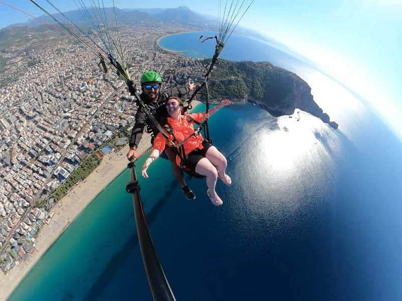 From Antalya Side Paragliding to Alanya with Cable Car Ride - Your instructor and the photo-and-video decision