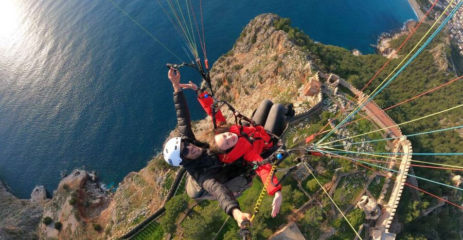 From city of Side Alanya Paragliding - Banana fields and a 500-meter launch: what you’ll do before you’re airborne