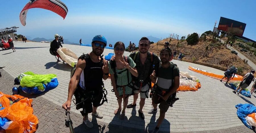 From Fethiye: Oludeniz Paragliding Trip with Transfer - Babadağ launch day: what to expect at the pist