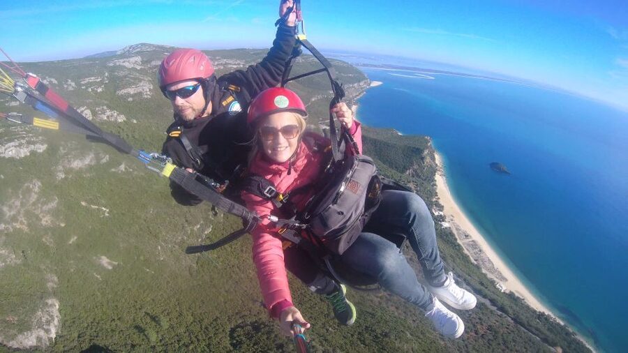 From Lisbon: Paragliding Flight with Transfers - Getting There From Lisbon: Ferrari Shop Is Your Launch Pad