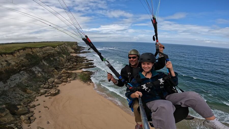 From Lisbon: Paragliding Pack (Flight+Video+Transportation) - Shared Transport: The Trade-Off Between Comfort and Convenience