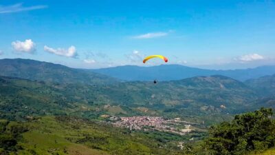 From Medellin: Private Paragliding Tour Over Waterfalls - Where you’ll fly: waterfalls and canyon lines