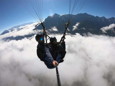 Fulpmes Schlick2000 - Winter Tandem Paragliding Flight - What Happens Before You Fly: Briefing, Gear, and a Simple Launch