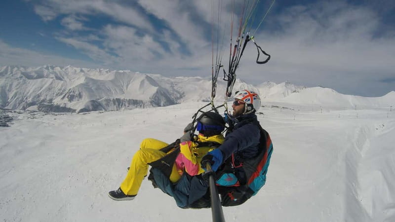 Georgia: Paragliding tandem flight in Gudauri with video - The Flight Itself: What You’ll Experience in Gudauri’s Air