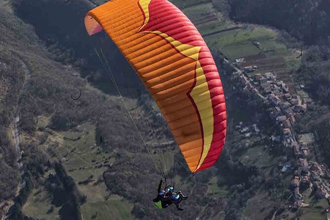 Half day private paragliding experience - ADVENTURE FLIGHT - Harness fitting, gear check, and the takeoff briefing