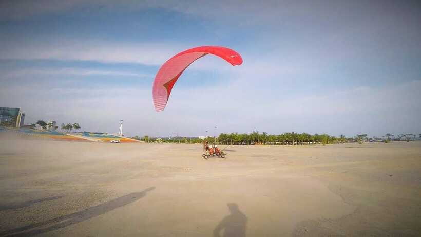 Halong Sky Tour: Powered Paragliding - What’s included: gear, transport, and insurance