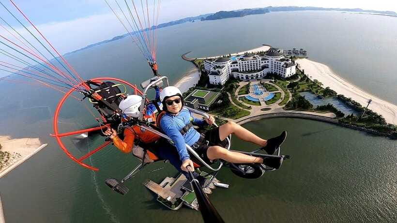 Halong Sky Tour: Powered Paragliding - Timing and duration: why it’s only two hours